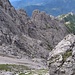 Veduta della Val Scarettone dalla Bocchetta del Giardino (2.004 m.).