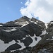 Anstieg zum Teurihorn (Foto aus der Teurimulde) Dank den vielen Schneefeldern war uns der ringe Abstieg sicher :-)