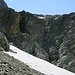 Das Couloir durch welches wir die Steilstufe überwanden