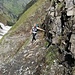 Alpine Streckenführung im Sperrbachtobel