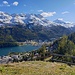 Tiefblick über St. Moritz