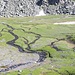 <b>L'etimologia del termine "Greina" è incerto. Potrebbe derivare dal termine dialettale ticinese "grena", che significa nebbia, tormenta, tempesta di nevischio.</b>
