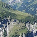 Blick hinüber zur Alp Valtnov und zum Rappenloch