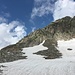 links die Rampe zum Hohhoren-Grat