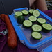 Mittagssnack am Fluss