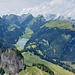 Klassiches Alpstein-Panorama, aufgenommen auf der neuen, über den Abgrund auskragenden Terrasse