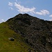 Panorama vom Sattel nach Süden und Westen: Umrahmung des Lüsener Ferners, Koflerspitzen,  Peider Spitze 