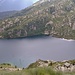 Il Lago Ritorto 2.071 m. visto nella sua interezza dal Passo Ritorto 2.275 m.