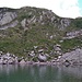 Il Lago Lambino 2.327 m. siamo nell'ambito del Parco Naturale Adamello Brenta.