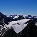 Bachfallenferner und Stubaier Alpen vom Hohen Seeblaskogel