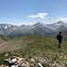 Auf dem Spatlakopf 2713m mit Blick zu Muttler, Val Maisas,und Stammerspitz