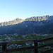 schöne Aussicht in völliger Stille