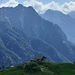 La Capanna Poncione di Braga osservata dall'alto 