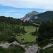 im Hintergrund der Monte Sella di Sennes
