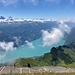 ... zum, glücklicherweise, sonnigen Brienzer Rothorn;<br />der Tief- und Ausblick vom Feinsten ...