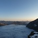 Nebelmeer über dem Val Roseg