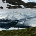 Lago Scuro, 2451 metri, ancora in versione invernale.