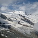 Schöner Blick zum Alphubel und Gletschern