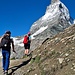 Schritt um Schritt rückt das Matterhorn näher