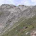 In vista del Monte Vertosan 2822 mt ormai in prossimità del Col Fenetre 2722 mt