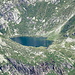 Lago Darengo, rechts unterhalb die Capanna Como