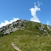 Seehorn, 2238 metri, visto da Chaltboden.