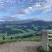 Blick von der Hundwiler Höhi zum Alpstein.<br />Und zum Punkt von vorher, Scheidegg.