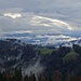 interessante Wetterlage - zwischen und über den Emmentaler Gräben