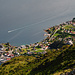 Tiefblick auf Balestrand