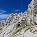 Hier geht es hinauf