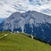 Die Rotmoosalm vor der Hohen Munde