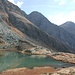 <b>Lago inferiore di Mottella (2235 m)</b>.
