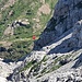Bivacco Lomasti  visto in discesa