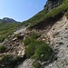 da Breitfeld verso Fronalppass il sentiero ha leggermente franato