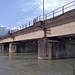 Il ponte sul fiume Adda che ci permette il suo attraversamento seppur lontano dalla foce.