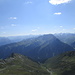 weiter Richtung Süden zur Silvretta - rechts im Bild das Vergaldner Tal