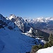 Blick ins Westliche Karwendel und zum Wetterstein vom Wörnersattel. Weiß jemand wie die anderen Zacken links hinten heißen?