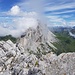 Blick vom Gipfel der 3en Kirchlispitze zur Drusenfluh