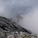 Ausstiegsbereich der BW3 - mal kurz die beste Sicht der Tour: Blick auf's Höllentorköpfl