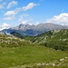 Frischmannhütte (2190 m),<br />Blick nach Nordosten zu den Stubaier Alpen