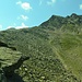 Blick vom Abstiegsgrat auf die Kolbenspitze und deren kleineren Bruder.