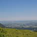 raus, links ein Stück Chiemsee