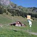 Vorderboden, unmittelbar oberhalb der Bergstation.