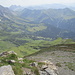 Blick nach SO: links in der Ferne Drusen - und Sulzfluh