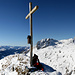 The summit cross on Mutschen
