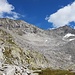völlig unscheinbar präsentiert sich die Hohe Warte und der Südgipfel(rechts) aus dem Schönhüttenkar