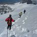 Abstieg über den Gletscher zur Capanna Adula