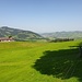 Sicht gegen Appenzell (Aufnahmeort: Obere Leugangen)