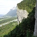 Blick zur Föhnmauer (Petit Verdon)