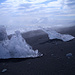 Eisberge am dampfenden Strand (Foto [U sglider])